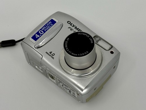 Olympus FE-100 4.0MP Digital Camera - Silver - Tested - Picture 7 of 11