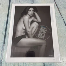 2008 Sexy Lady Legs Hot Body Brunette Print Ad/Poster Pinup Art Magazine Page