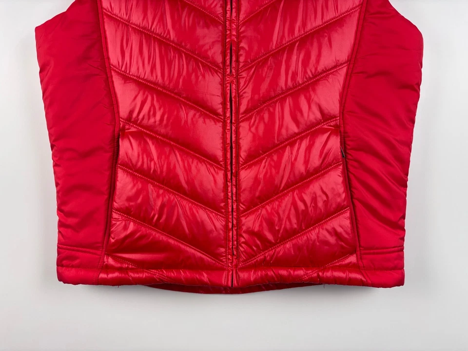 Hombres Scuderia Ferrari F1 Chaleco Cremallera Puffer Chaqueta Rojo Talla M Foto 3 de 4