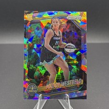 Maddy Westbeld 2025 Panini Prizm WNBA #138 Cracked Ice Prizm RC
