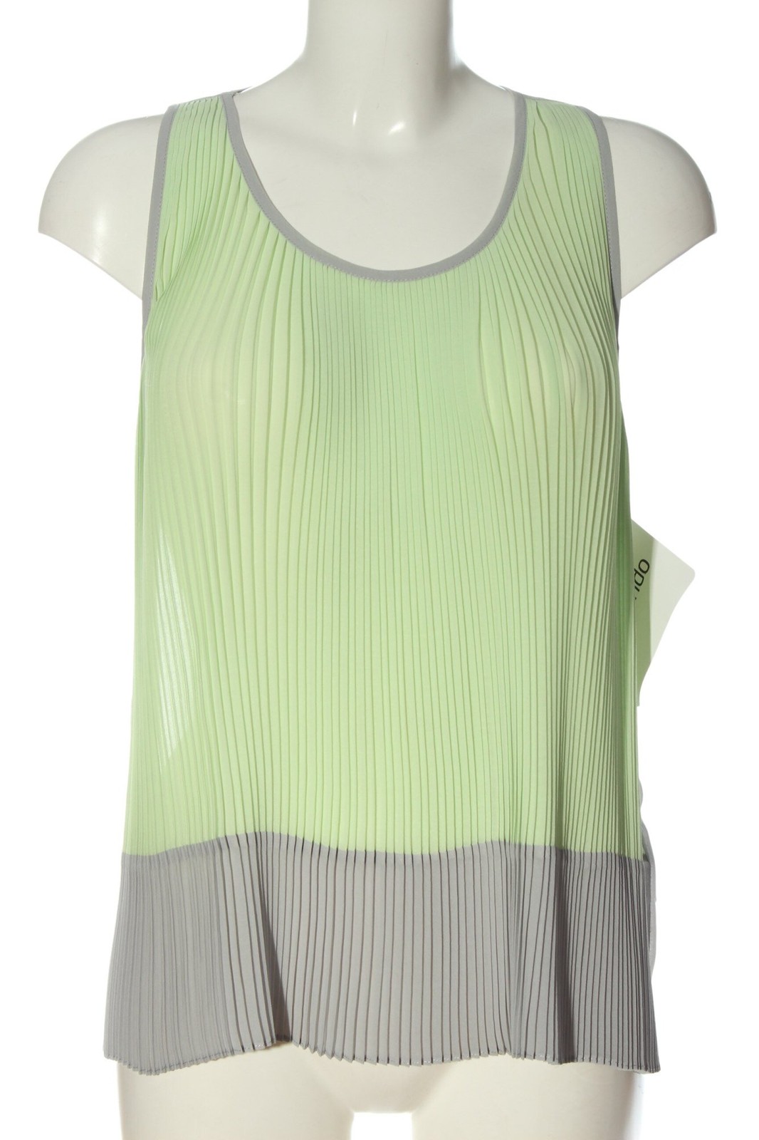 ZALANDO COLLECTION Blusa sin mangas Mujeres Blusa Talla EU 36 verde-gris claro