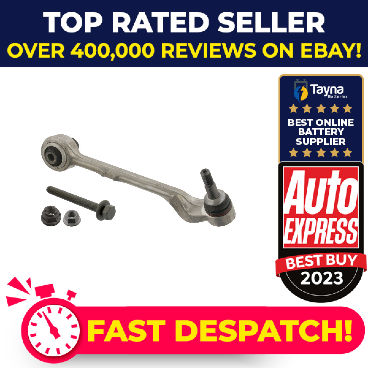 Wishbone / Suspension Arm fits BMW 120D 2.0D 04 to 13 Track Control 31122405860