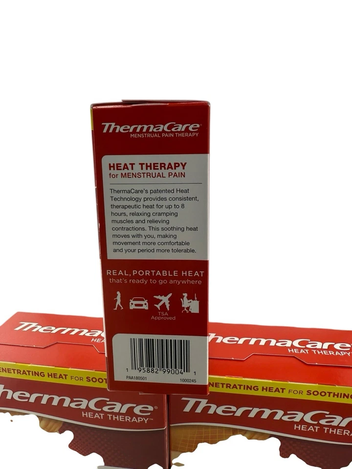 Thermacare Menstrual Pain Cramp Therapy Heatwraps 4ct (3 Pack)- Exp. 11/30/2027 - Image 4 of 4