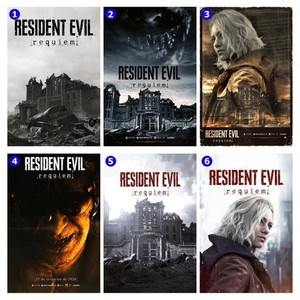 レジデントイービル レクイエム ポスター A3 Resident Evil Requiem Poster | eBay
