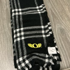 Zoozatz Oregon Ducks Black/White Scarf Size: OSFM