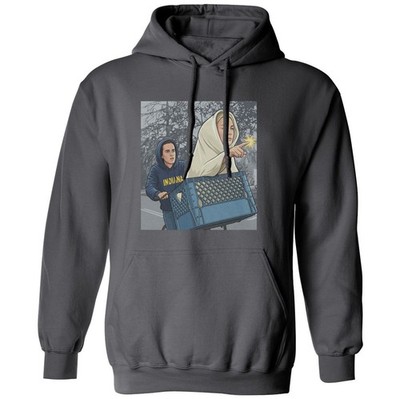 Indiana Inspired Parody Clark Cunningham Point It Unisex Hooded Sweatshirt