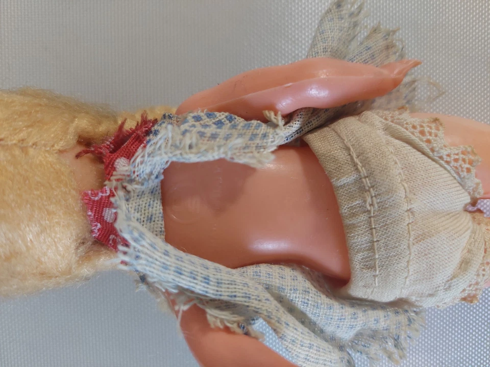 MINI bambole  anni 60, celluloide-  Made In Italy-- (BC1) - Immagine 3 di 4