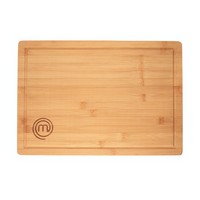 MasterChef 525522 Bambus Schneidebrett 38,5X27,5X3 Cm Mit Saftrille