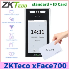 ZKTeco xFace700 TCP/IP ID Card Mask Multi-face Recognition Access Control System