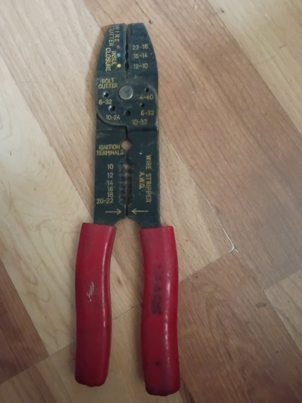 Vintage Sears Wire Stripper Crimper Combination Tool Cutter Stripper