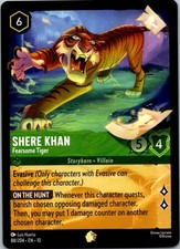 Shere Khan - Fearsome Tiger #88 Prices | Lorcana Whispers in the