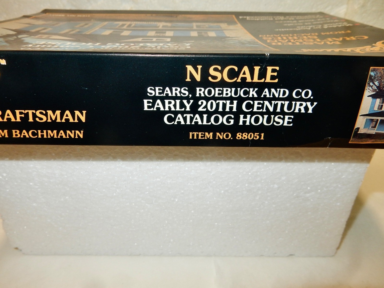 Bachmann Spec. N Scale Sears  Roebuck  20th Century Catalog House kit- un Built!
