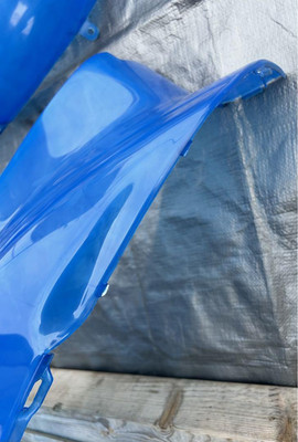 Rare Honda Live Dio ZX Skeleton AF35 Clear Blue Limited