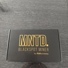 MNTD Rak Helium Miner BLACKSPOT US915 HNT Black Hotspot Brand New