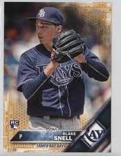2016 Topps Update Topps.com Online Exclusive 5x7 Gold 5/10 Blake Snell #US67 2d9