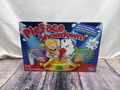 Hasbro Gaming Pie Face Showdown Game 2 Players Hilarious Family Fun 2014 Ages 5+
