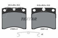 Textar Textar BremsbelÄGe Vorne VW Transporter T4 BUS Kasten Pritsche Pr: 1LE BR