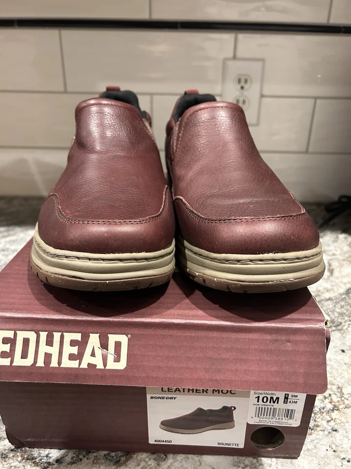 Cuero seco hueso pelirrojo sin usar, para hombre 10M Foto 2 de 4