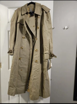 Vintage Burberry Trench In Men's Coats & Jackets for sale - eBay