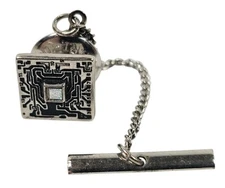 VTG Tie Tack Computer Chip RCA Spectra 70 MCM