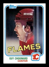 1981 Topps #6 Guy Chouinard  NM/NM+ X3045588