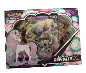 pokémon trading card game galarian rapidash v box Pokemon TCG: : Toys & Games Black Star Promos Type Pokémon TCG Galarian Rapidash V