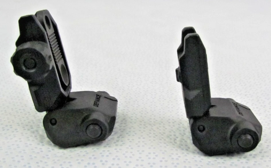 Mira de rifle KRISS DEFIANCE Picatinny dobrável frontal e traseira flip up PRSBL00 FSBL00 - Imagem 3 de 4