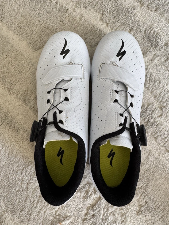 Zapatillas de bicicleta de carretera Specialized Torch 1.0 EU 37/US 5 blancas Foto 4 de 4