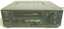 SONY EV-C40 VIDEO 8MM VCR DECK WORKS GREAT FOR 8MM TAPE TO TRANSFER VIDEO TO DVD