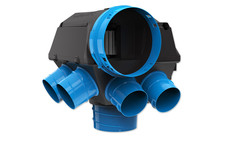 Kit Hygrocosy VMC hygroréglable 6 sanitaires (3 bouches) - ATLANTIC - 412292