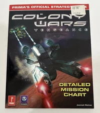 Colony Wars: Vengeance Strategy Guide Prima Official PlayStation 1999 PS1