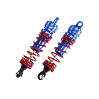 2x Alu 95mm Stoßdämpfer vorne für 1:10 Rallye Auto Short Course Truck