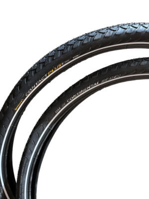 2 Stück Continental Contact Plus Fahrrad Reifen 47-622 / 28 x 1,75 Pannenschutz