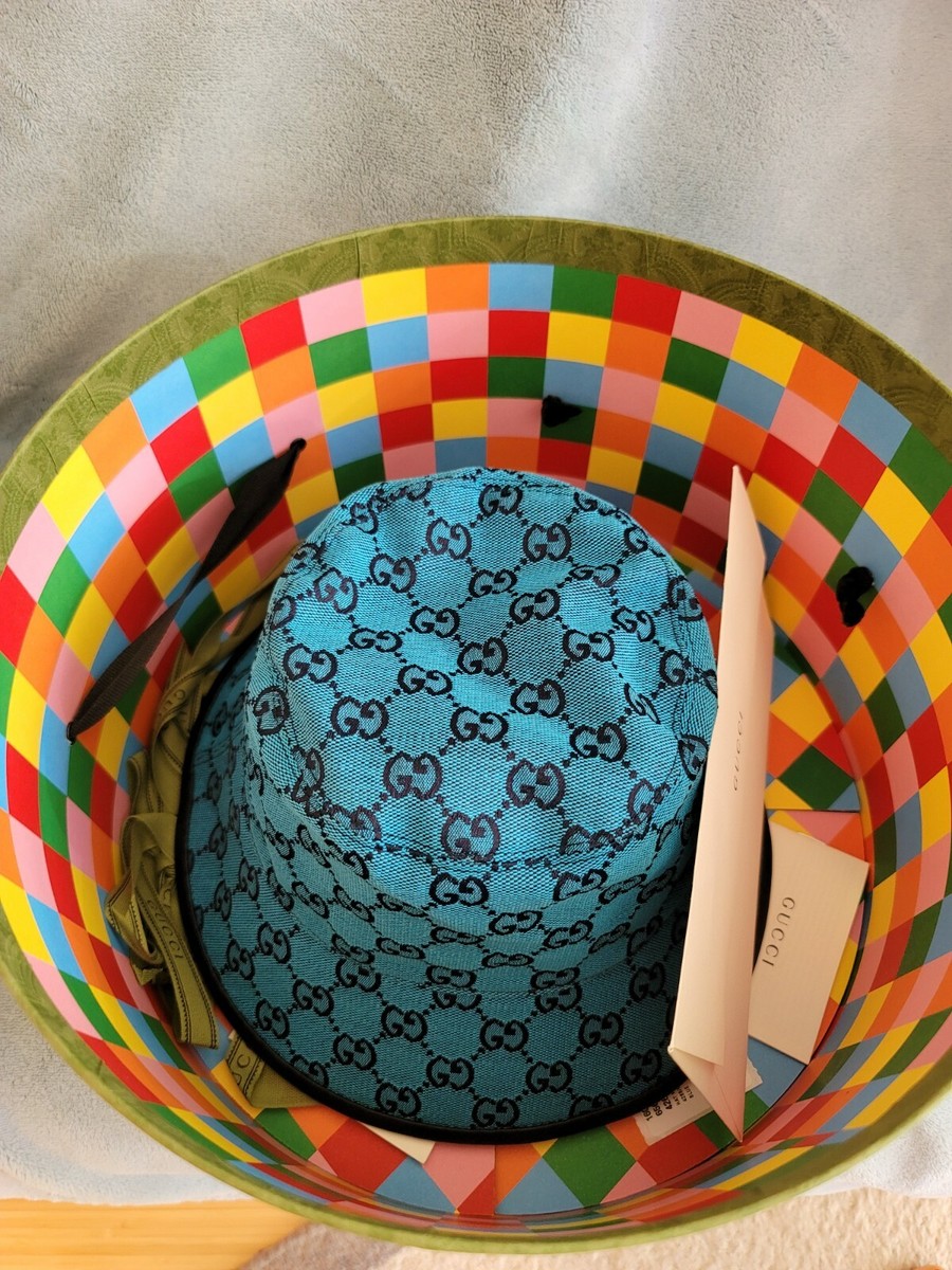 【rate】GUCCI カチューシャ　ネイビー 中古・古着通販】GUCCI (グッチ) GGデニムカチューシャ ネイビー