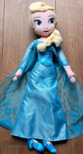 Disney Store Frozen Elsa Doll Plush Soft Toy - Photo 1/5
