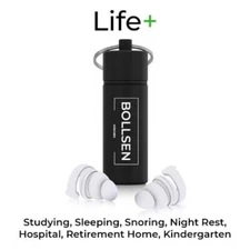 Ear Plugs Sleep I Silicone Earplugs for Sleeping, Snoring, Music Motorcycle NEW