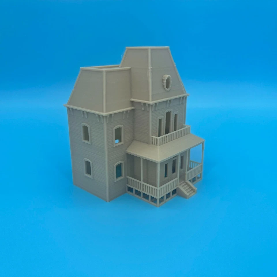 New! PSYCHO HOUSE - House on the Hill - Z Scale 1:220 - NO Assembly Required! 3D - Image 4 of 4