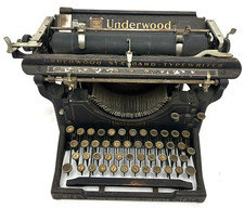 Antique Underwood Standard No. 3 12 In. Typewriter SN 264277 thumbnail