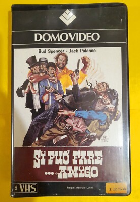 SI PO' FA AMI ( BUD SPENCER - JACK PALANCE - 1972 ) VHS - Ex Nolo #