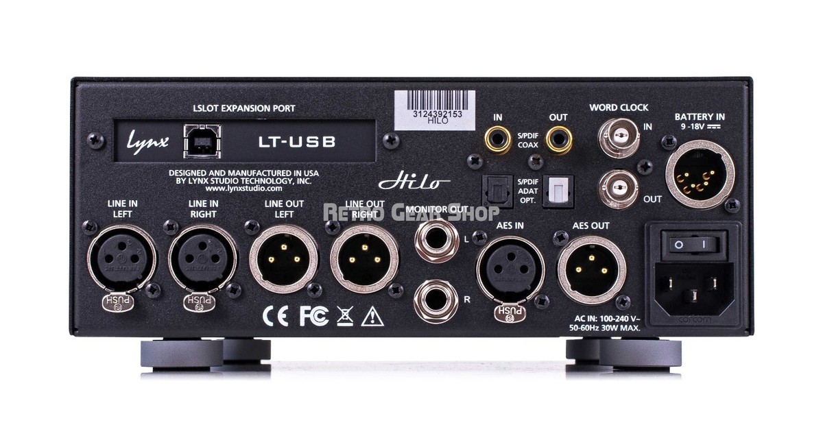 Lynx Hilo 2 USB Audio Interface AD/DA Converter | eBay