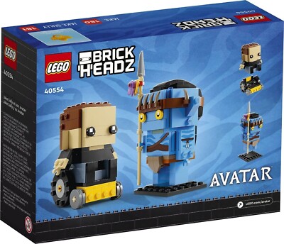 Lego Brick Headz - Avatar 40554 Jake Sully und sein Avatar - NEU & OVP