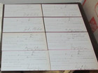 10 Bank Receipts from Gold Bond of 1986 Chesapeake & Ohio R. W. Co. — photo 1