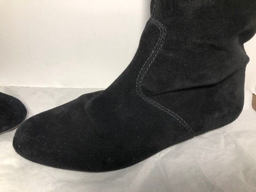 ANN TAYLOR OVER THE KNEE BOOT ~ BLACK ~ US WOMENS SIZE 6.5 - 第 2/9 張圖片