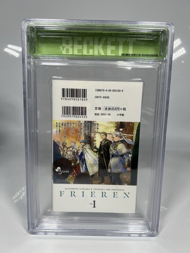 Sousou no Frieren Manga Beckett BGS 9.0 1st Printing Vol.1 Japanese comic - Picture 3 of 3