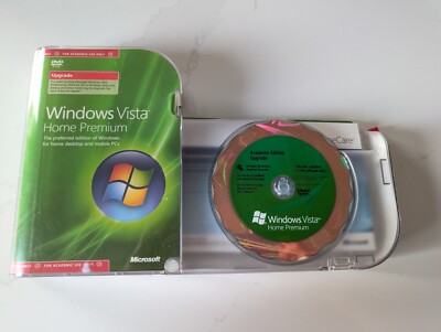Windows Vista-Home Premium-Academic Use Edition -32-bit Software-W/ Product Key