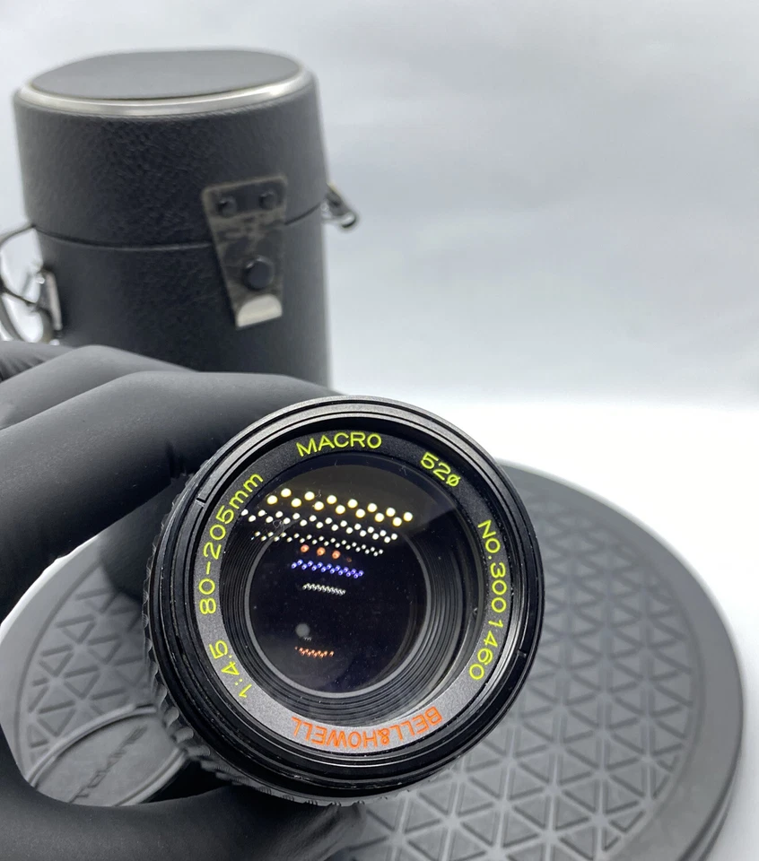 BELL&HOWELL 1:4.5 80-205MM MACRO LENS - MINOLTA MD MOUNT - WITH CAP - GREAT***** - Image 2 of 4