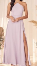Lulus Women’s Medium Lilac Maxi Dress NWT