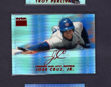 1999 SKYBOX PREMIUM STAR RUBIES PARALLEL #122 JOSE CRUZ JR BLUE JAYS SP #5/50