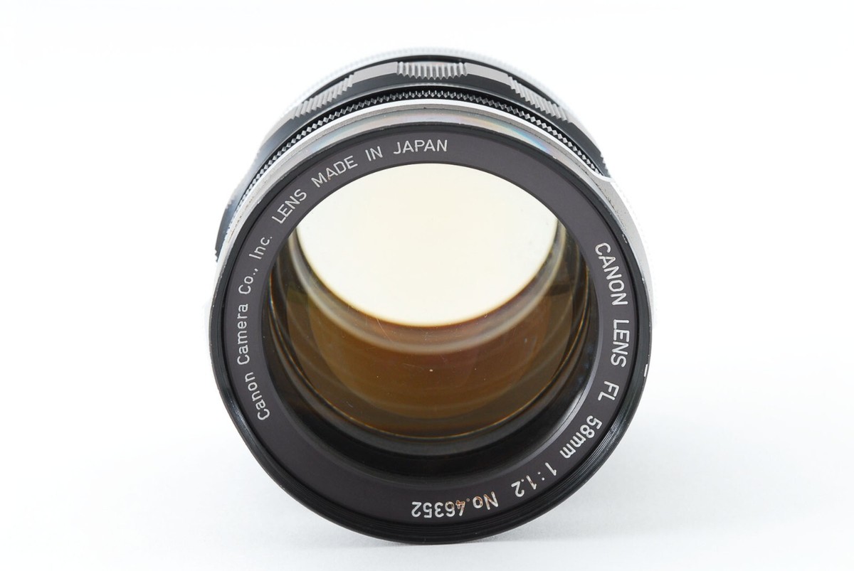 【訳あり品】キャノン Canon FL 58mm F1.2 MF Near MINT] Canon FL 58mm F1.2 Standard MF Lens FL Mount From