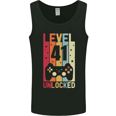 41st Geburtstag 41 Jahre Alt Level Geschnürt Gamma Herren Tanktop